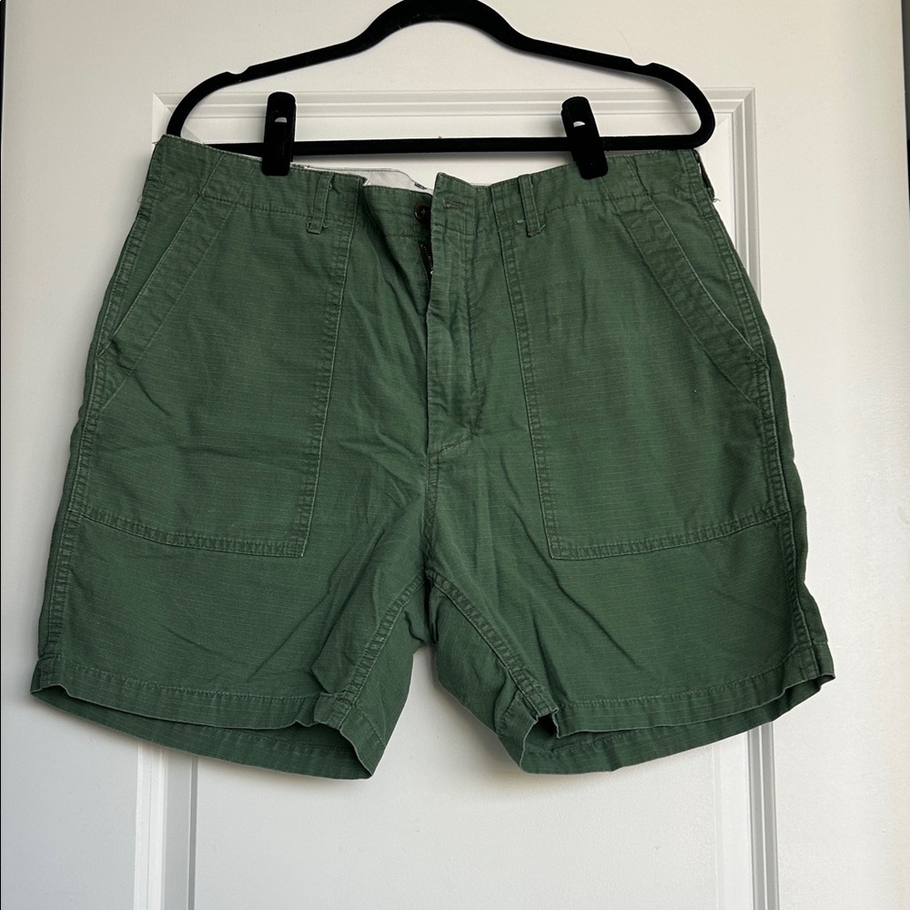 Engineered Garments Olive Green Shorts for Men